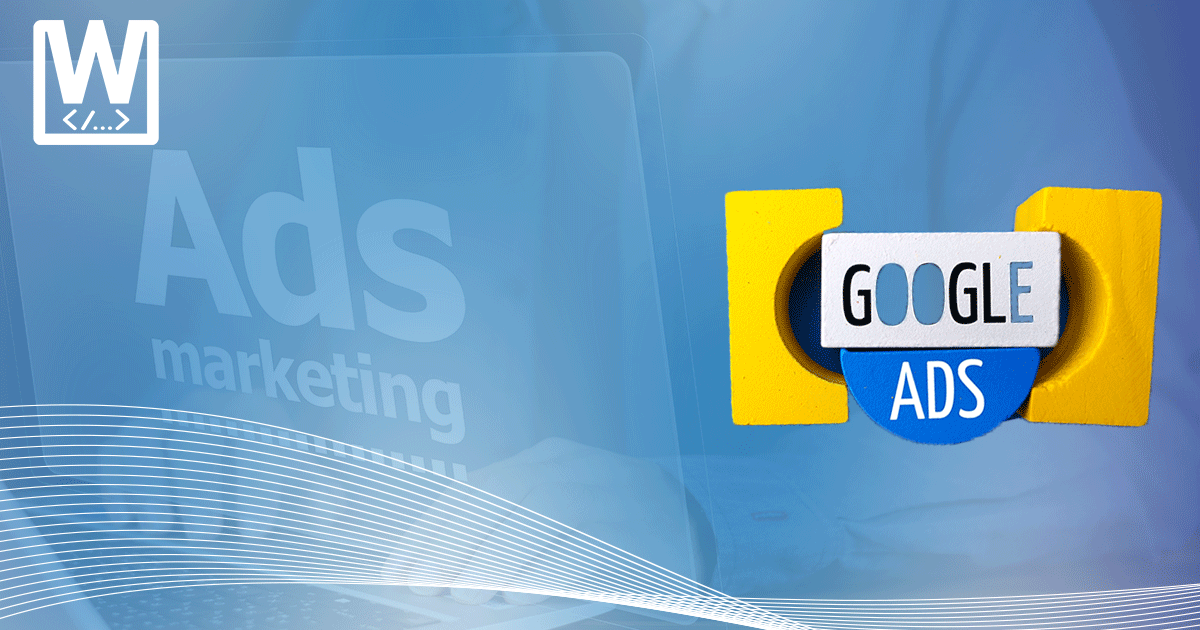 google-ads-logo-displays-online-advertising-campaign-settings