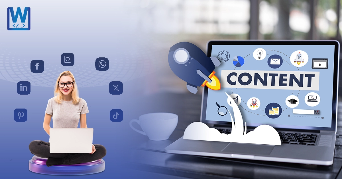 a-girl-sitting-with-laptop-displaying-a-vibrant-social-media-with-engaging-content